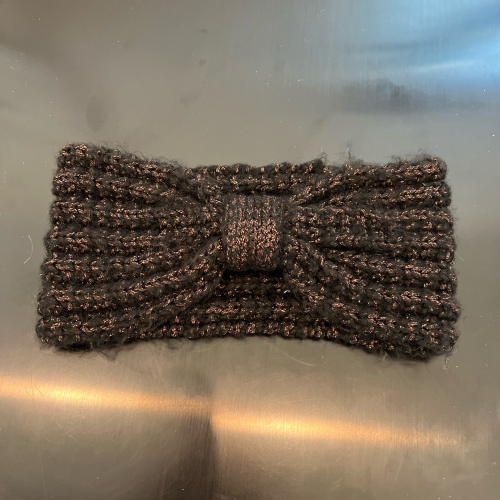 Collection XIIX Black Knit Headband